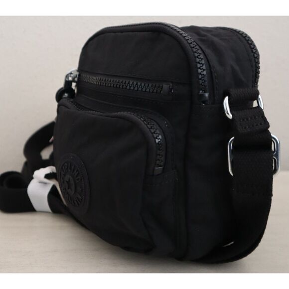 Kipling KI9161-0DH Women's O/S Black Tonal Ron Crossbody/Shoulder Bag - Picture 10 of 16